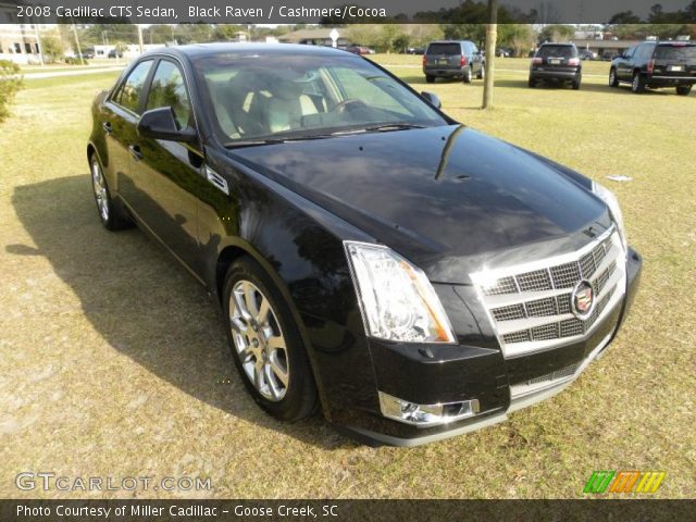 2008 Cadillac CTS Sedan in Black Raven