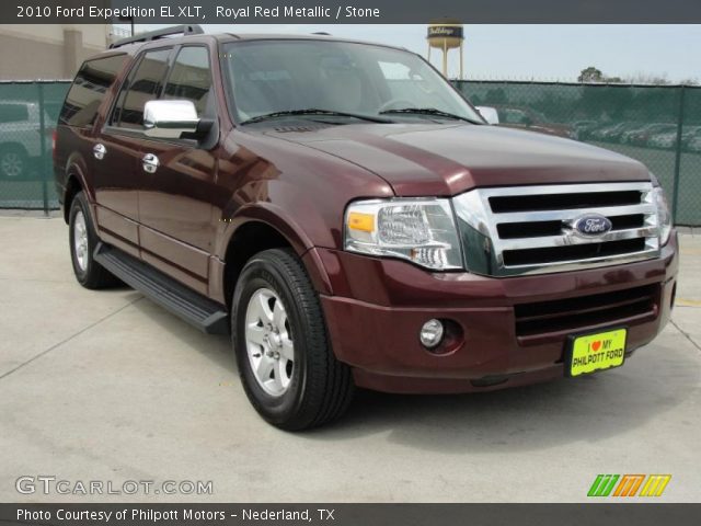 2010 Ford Expedition EL XLT in Royal Red Metallic