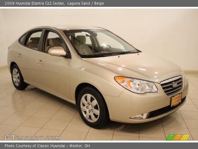 2009 Hyundai Elantra GLS Sedan in Laguna Sand
