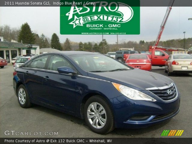 2011 Hyundai Sonata GLS in Indigo Blue Pearl