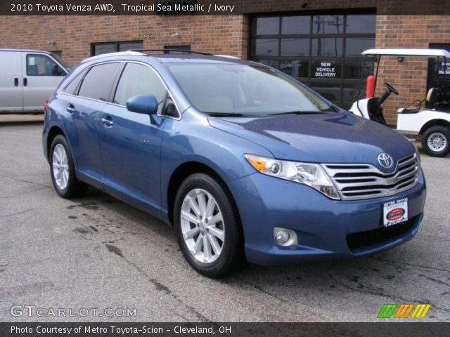 2010 Toyota Venza AWD in Tropical Sea Metallic