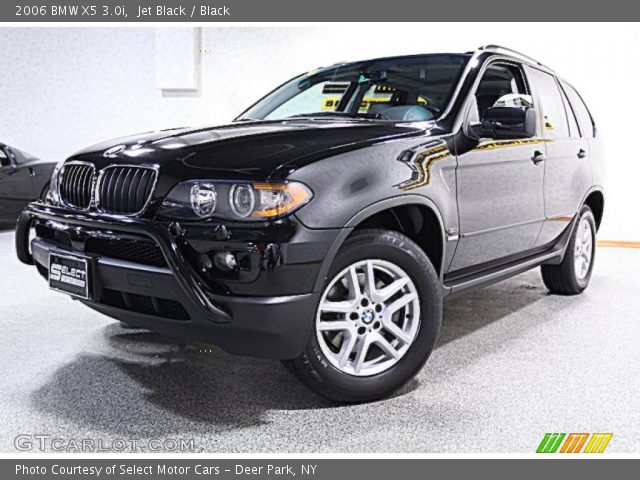 2006 BMW X5 3.0i in Jet Black