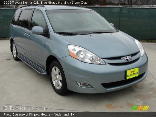 2006 Toyota Sienna XLE in Blue Mirage Metallic