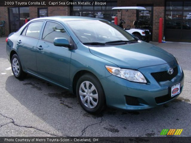 2009 Toyota Corolla LE in Capri Sea Green Metallic