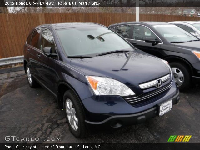 2009 Honda CR-V EX 4WD in Royal Blue Pearl