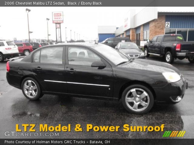 2006 Chevrolet Malibu LTZ Sedan in Black