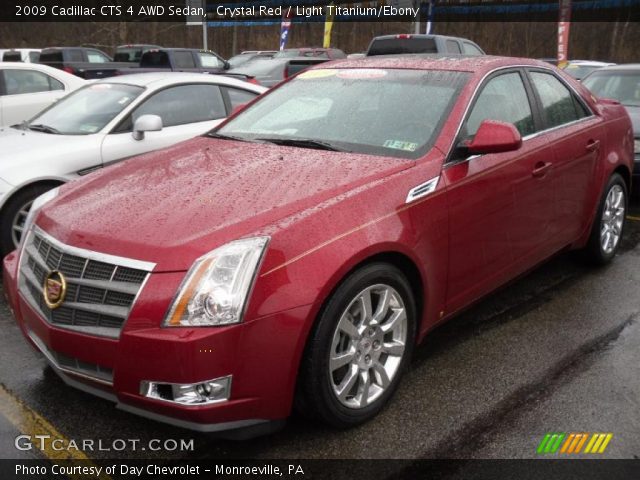 2009 Cadillac CTS 4 AWD Sedan in Crystal Red