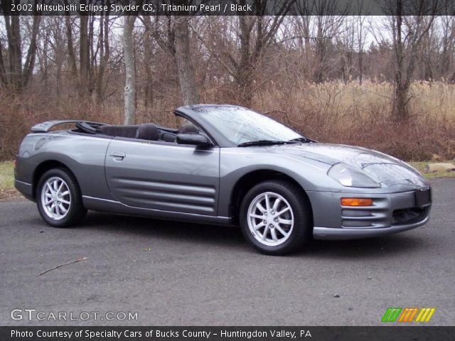 2002 Mitsubishi Eclipse Spyder GS in Titanium Pearl
