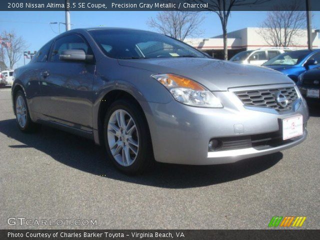 Gray 2008 nissan altima coupe