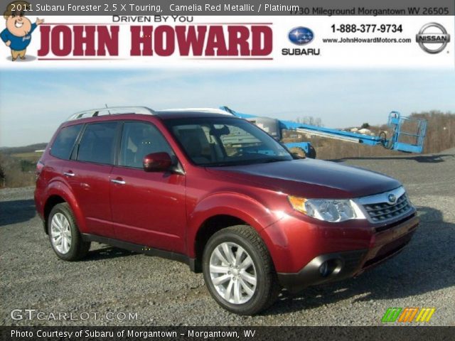 2011 Subaru Forester 2.5 X Touring in Camelia Red Metallic