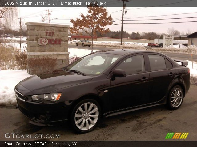 2009 Mitsubishi Lancer GTS in Tarmac Black Pearl