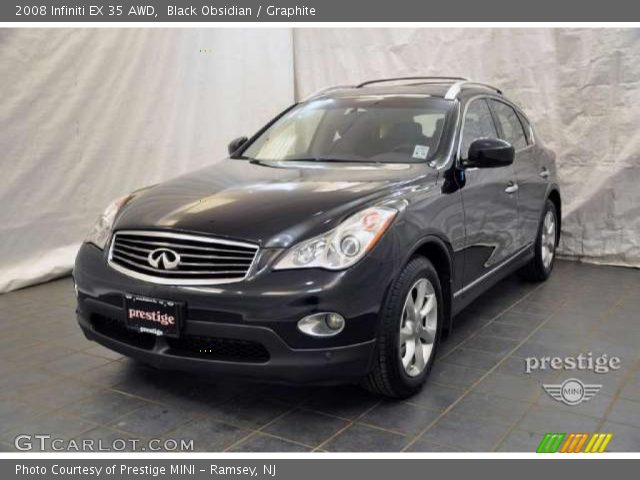 2008 Infiniti EX 35 AWD in Black Obsidian
