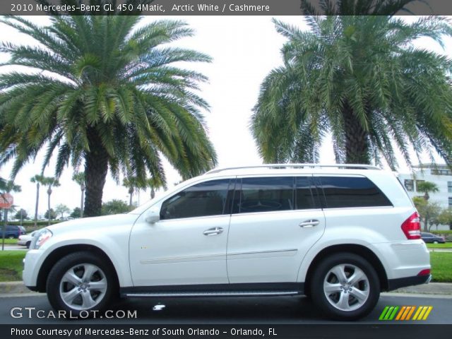 2010 Mercedes-Benz GL 450 4Matic in Arctic White