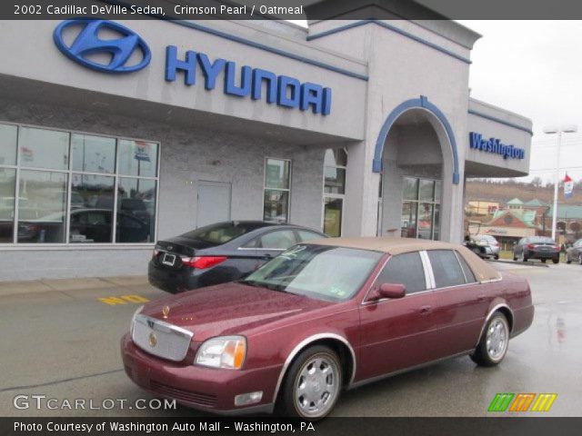 2002 Cadillac DeVille Sedan in Crimson Pearl
