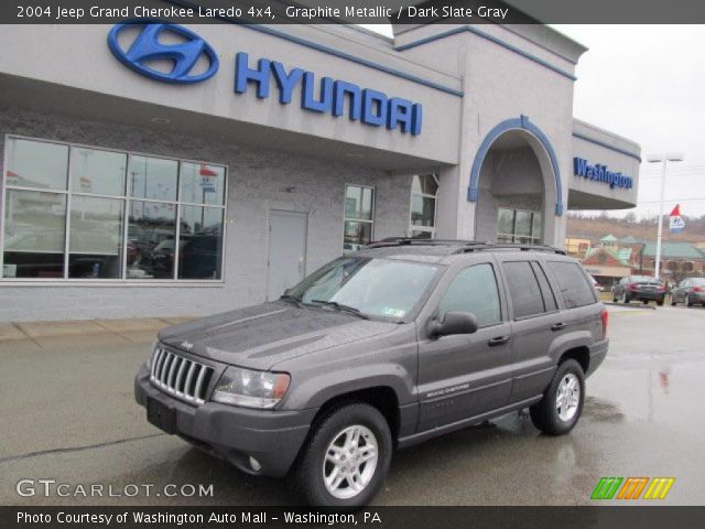 2004 Jeep Grand Cherokee Laredo 4x4 in Graphite Metallic