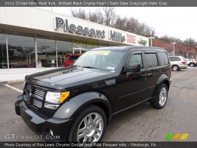 2010 Dodge Nitro Heat 4x4 in Brilliant Black Crystal Pearl