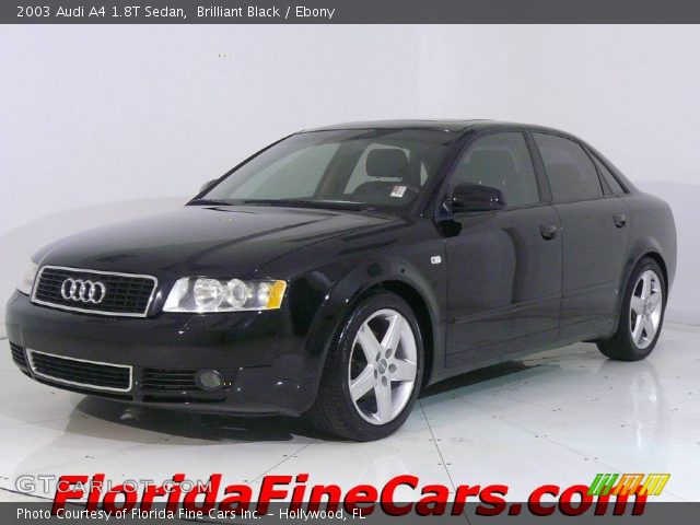 2003 Audi A4 1.8T Sedan in Brilliant Black