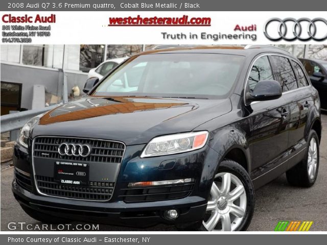 2008 Audi Q7 3.6 Premium quattro in Cobalt Blue Metallic