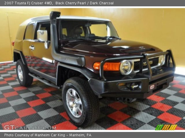 2007 Toyota FJ Cruiser 4WD in Black Cherry Pearl
