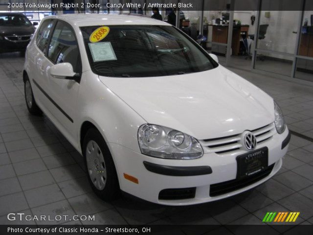 2008 Volkswagen Rabbit 2 Door in Candy White