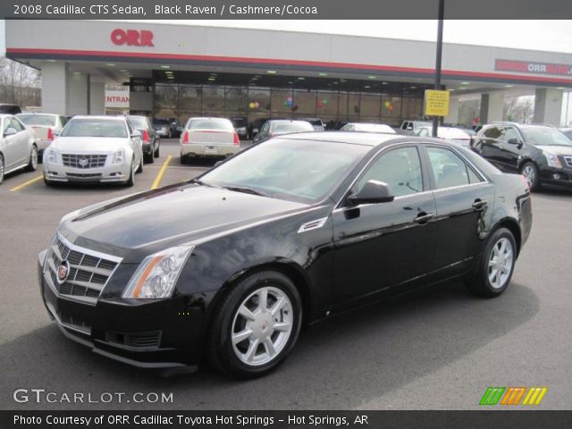 2008 Cadillac CTS Sedan in Black Raven