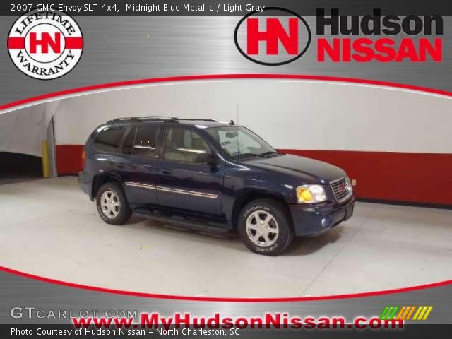 2007 GMC Envoy SLT 4x4 in Midnight Blue Metallic