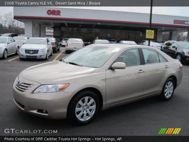 2008 Toyota Camry XLE V6 in Desert Sand Mica