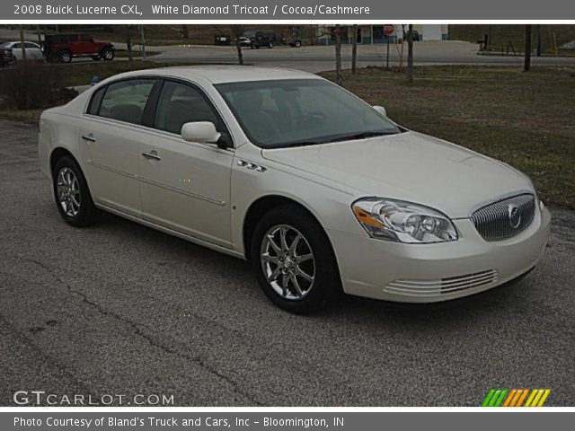 2008 Buick Lucerne CXL in White Diamond Tricoat
