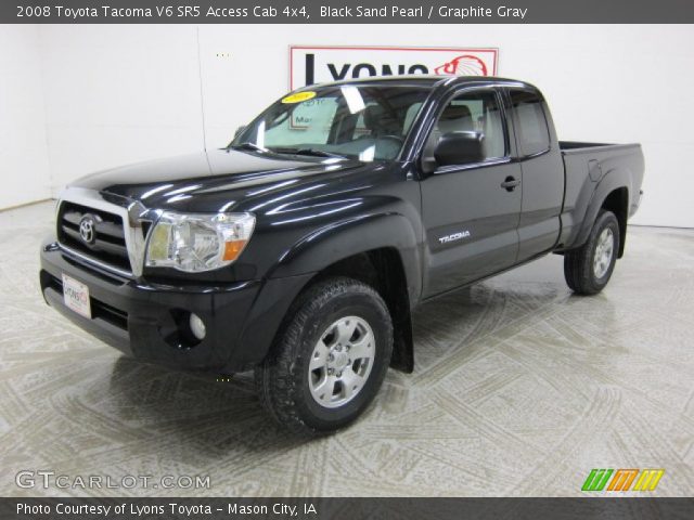 2008 Toyota Tacoma V6 SR5 Access Cab 4x4 in Black Sand Pearl