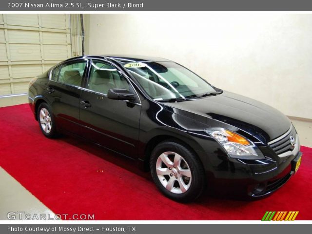 2007 Nissan Altima 2.5 SL in Super Black