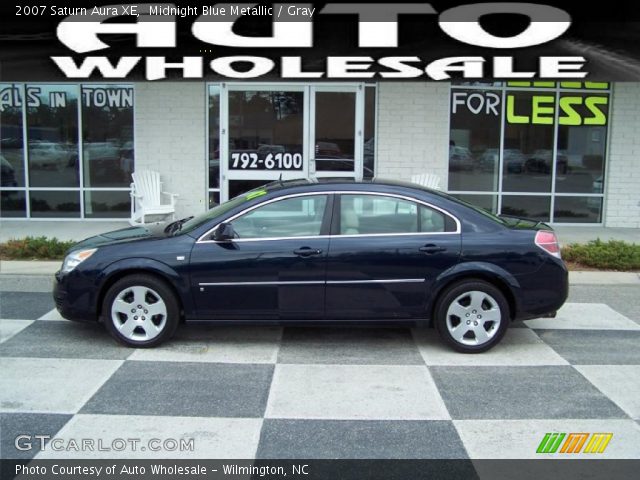 2007 Saturn Aura XE in Midnight Blue Metallic
