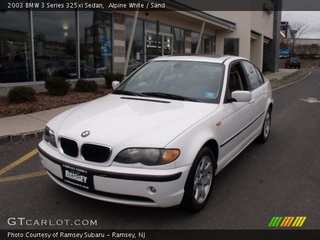 2003 BMW 3 Series 325xi Sedan in Alpine White