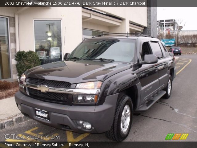 2003 Chevrolet Avalanche 1500 Z71 4x4 in Dark Gray Metallic