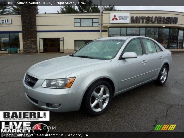 2006 Hyundai Sonata LX V6 in Bright Silver