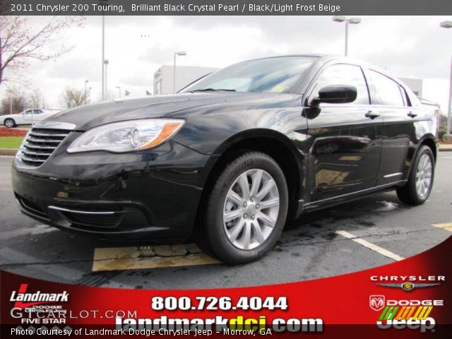 2011 Chrysler 200 Touring in Brilliant Black Crystal Pearl