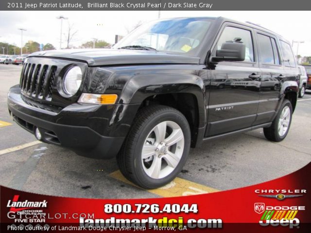 2011 Jeep Patriot Latitude in Brilliant Black Crystal Pearl