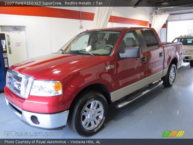 2007 Ford F150 XLT SuperCrew in Redfire Metallic