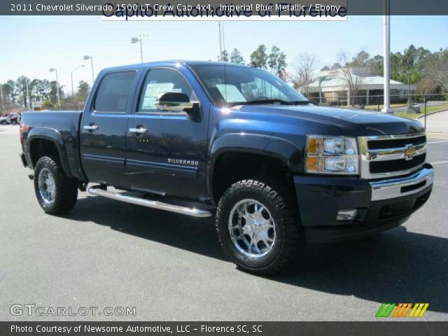 2011 Chevrolet Silverado 1500 LT Crew Cab 4x4 in Imperial Blue Metallic