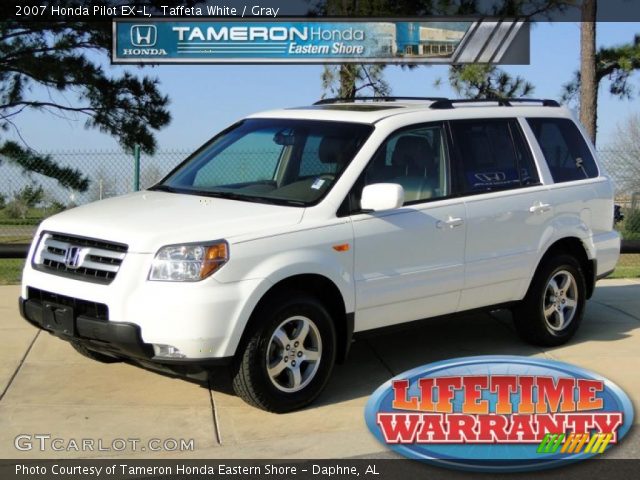2007 Honda Pilot EX-L in Taffeta White