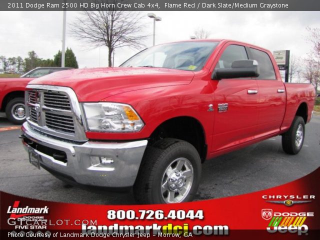 2011 Dodge Ram 2500 HD Big Horn Crew Cab 4x4 in Flame Red