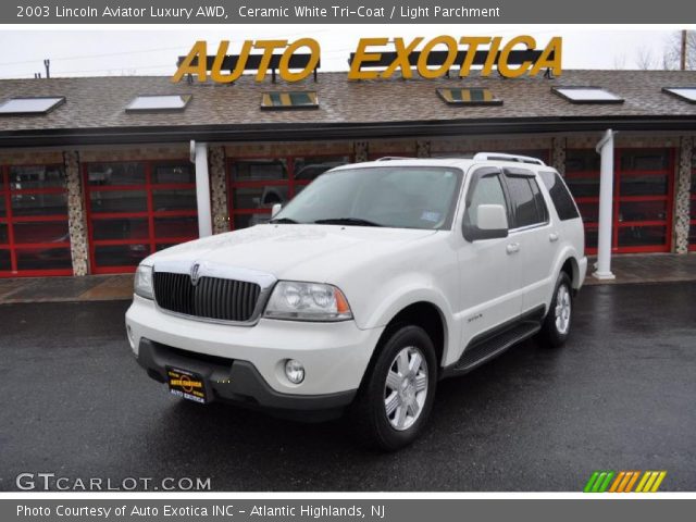 2003 Lincoln Aviator Luxury AWD in Ceramic White Tri-Coat