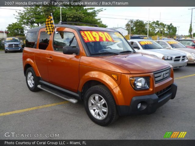 2007 Honda Element EX in Tangerine Orange Metallic