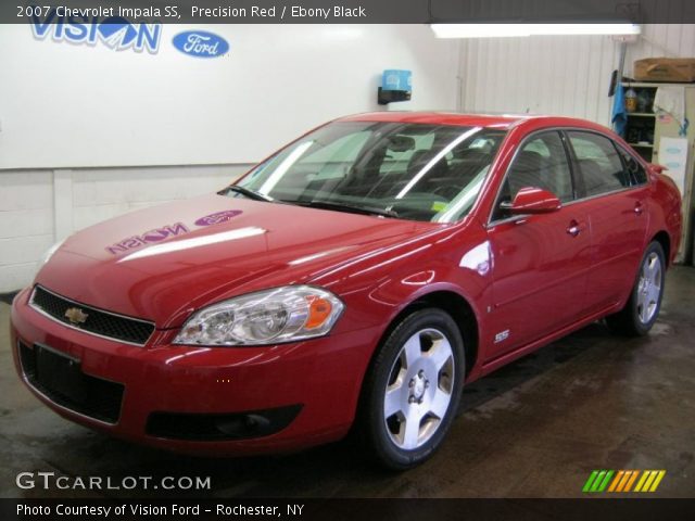 2007 Chevrolet Impala SS in Precision Red