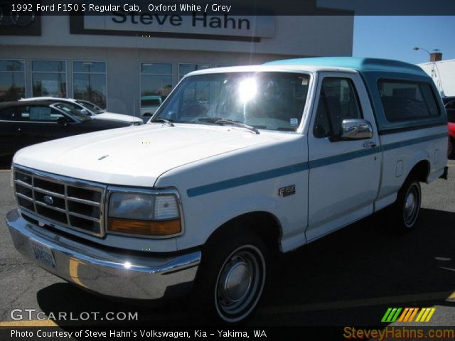 1992 Ford F150 S Regular Cab in Oxford White