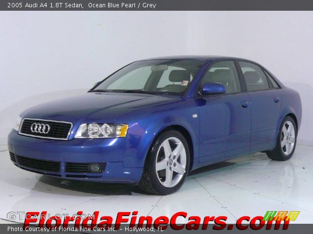2005 Audi A4 1.8T Sedan in Ocean Blue Pearl