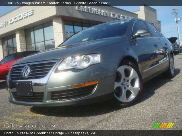 2008 Volkswagen Passat Komfort Sedan in Granite Green