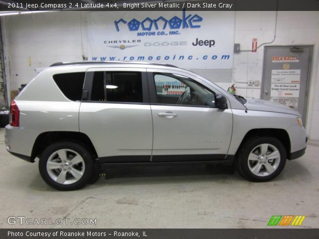 2011 Jeep Compass 2.4 Latitude 4x4 in Bright Silver Metallic