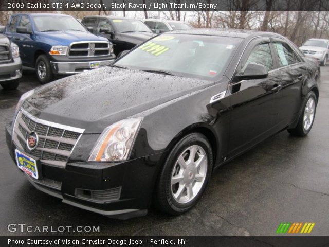 2009 Cadillac CTS 4 AWD Sedan in Black Raven