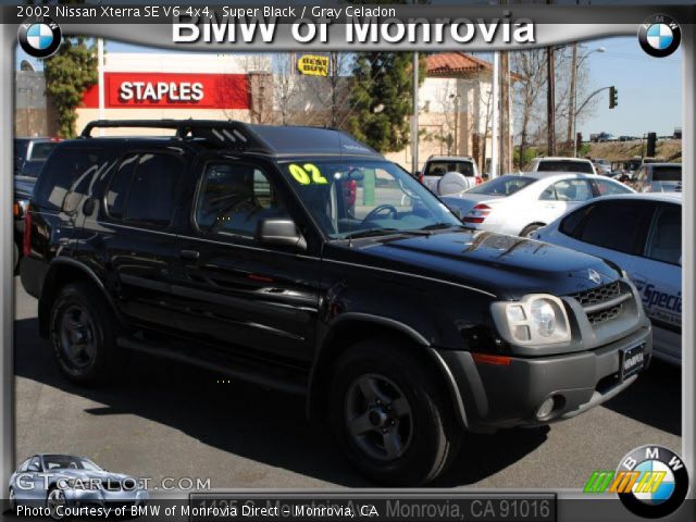 2002 Nissan Xterra SE V6 4x4 in Super Black