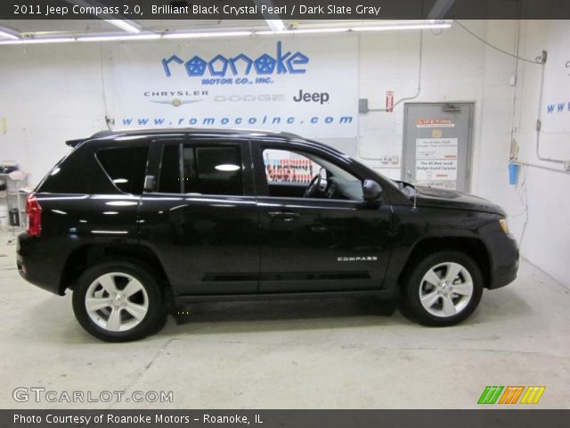 2011 Jeep Compass 2.0 in Brilliant Black Crystal Pearl